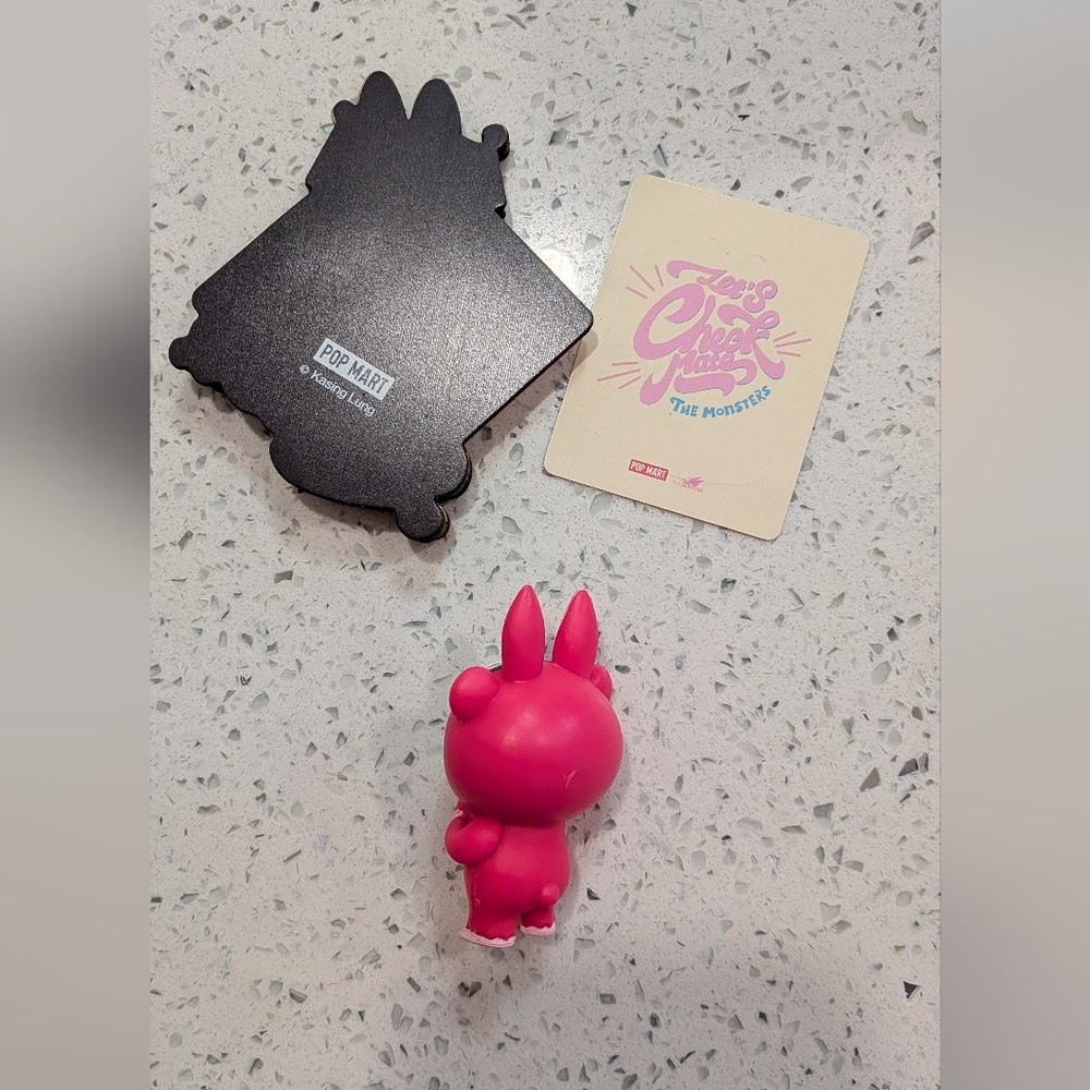 Labubu Fridge Magnet - Bishop | Pop Mart The Monsters Let's Checkmate - Picture 2 of 5